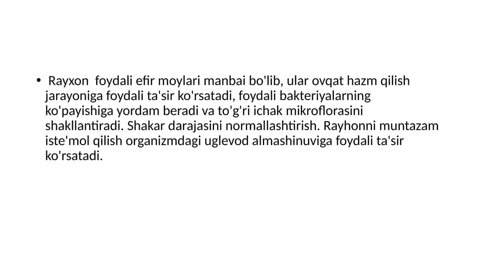 Rayxon foydali firmoylari 2