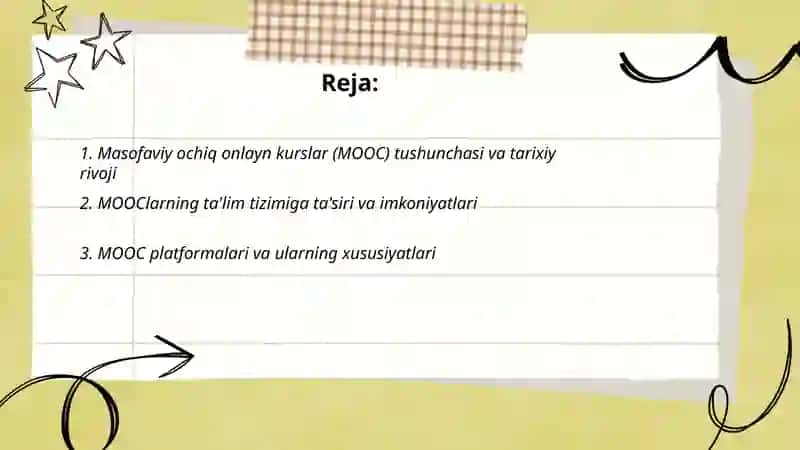 Masofaviy ochiq onlayn kurslar 2