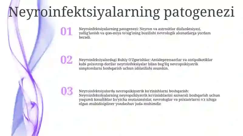 Neyroinfeksiyalardagi Ruhiy O'Zgarishlar 2