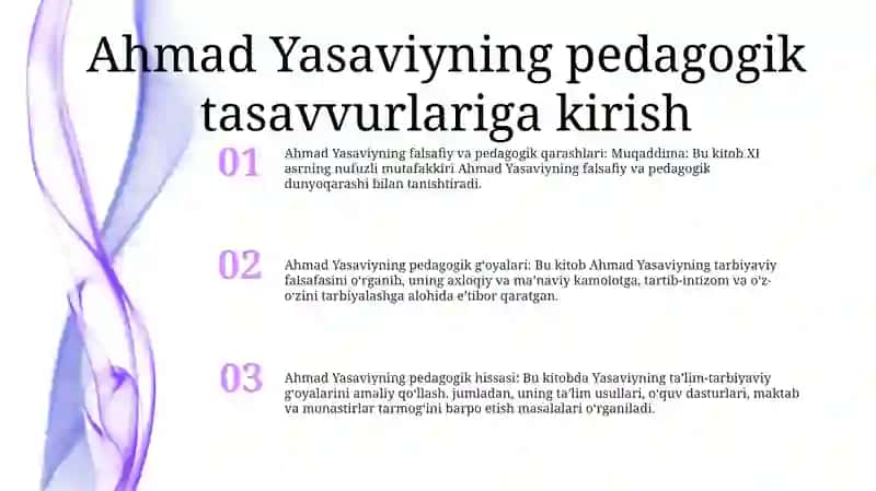 Ahmad Yasaviyning Pedagogik Ğoyalari 2