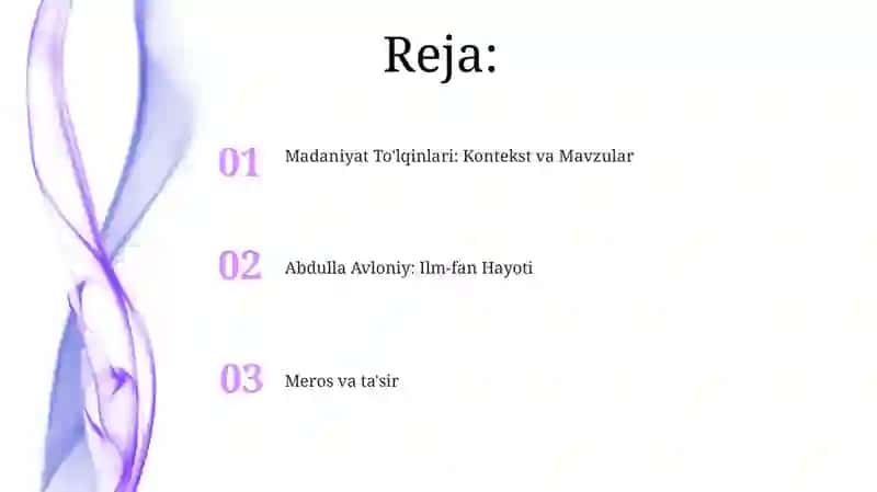 Madaniyat To'lqinlari: Kontekst va Mavzular 2