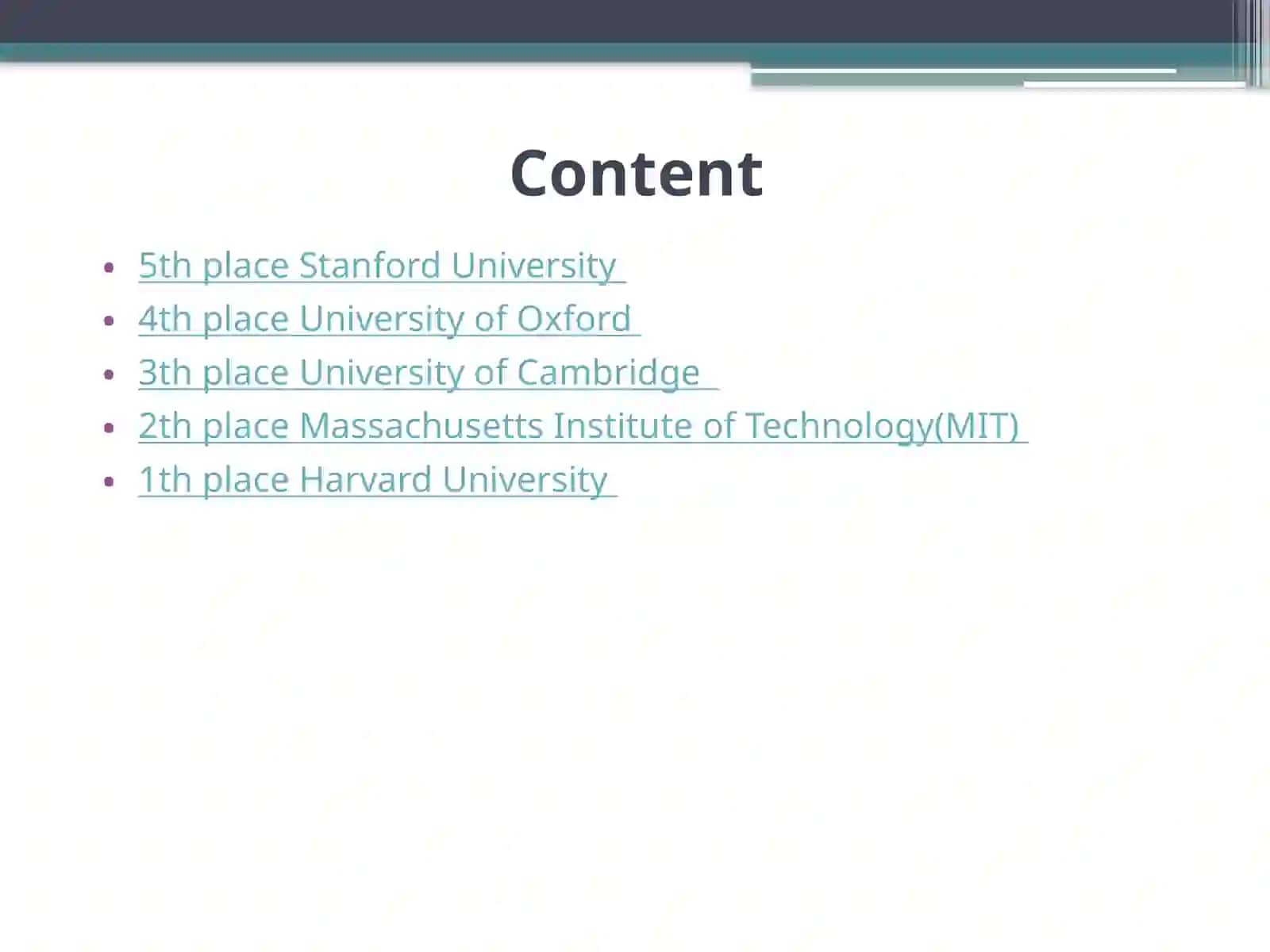 Stanford University 2