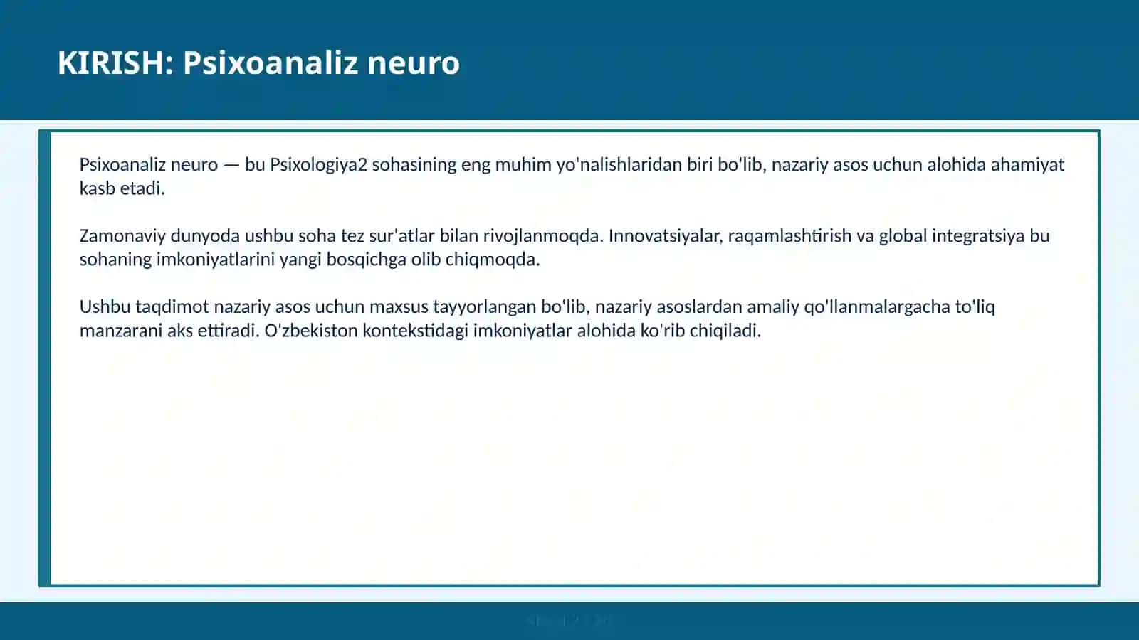 Psixoanaliz Neuro 2