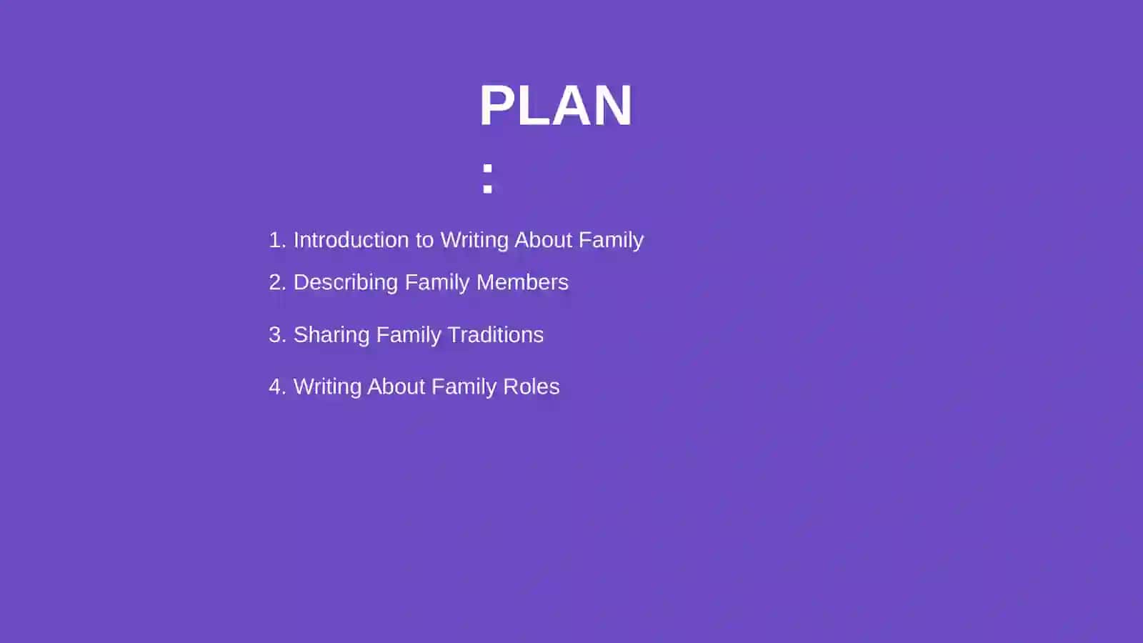 O'zingizning oilangiz haqida matn tuzish 2
