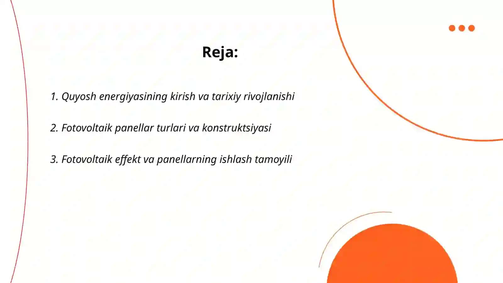Quyosh energiyasi 2