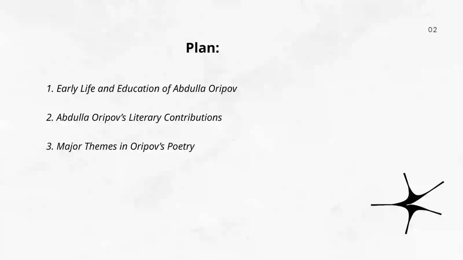 Abdulla Oripov: Life and Creativity 2