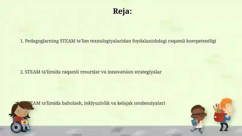 STEAM ta'lim texnologiyasi 2