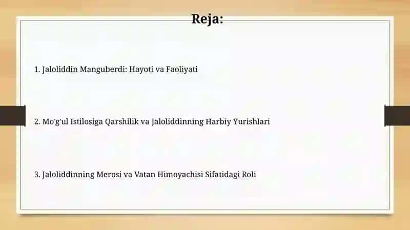 Jaloliddin Manguberdi – Vatan Himoyachisi 2