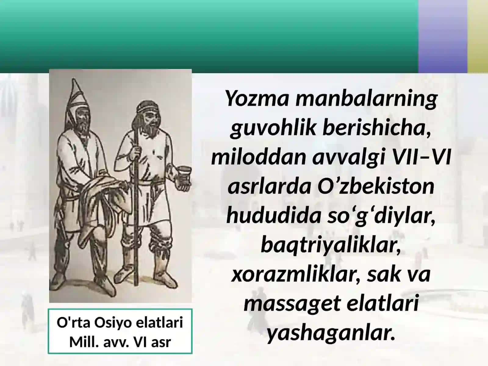O‘zbekiston hududidagi ilk davlatlar 2