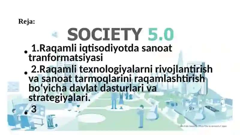 Iqtisodiyot tarmoqlarining raqamli tranformatsiyasi 2