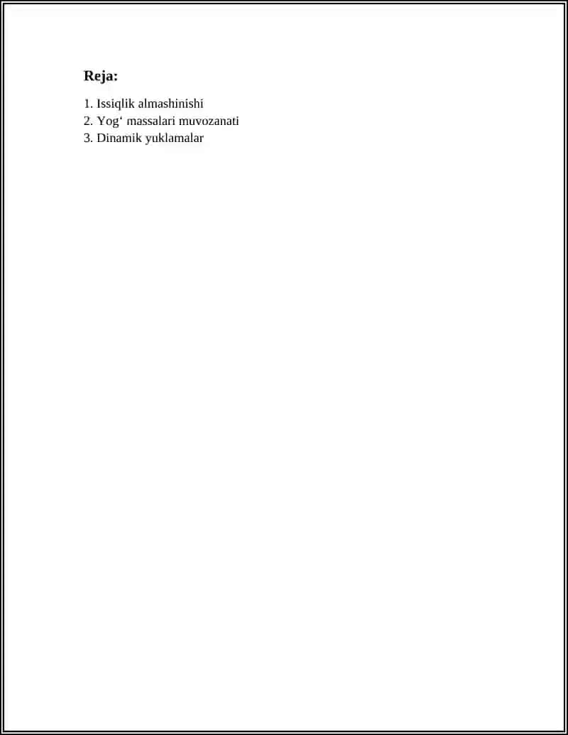 MEXANIKALIQ TERBELISLER 2