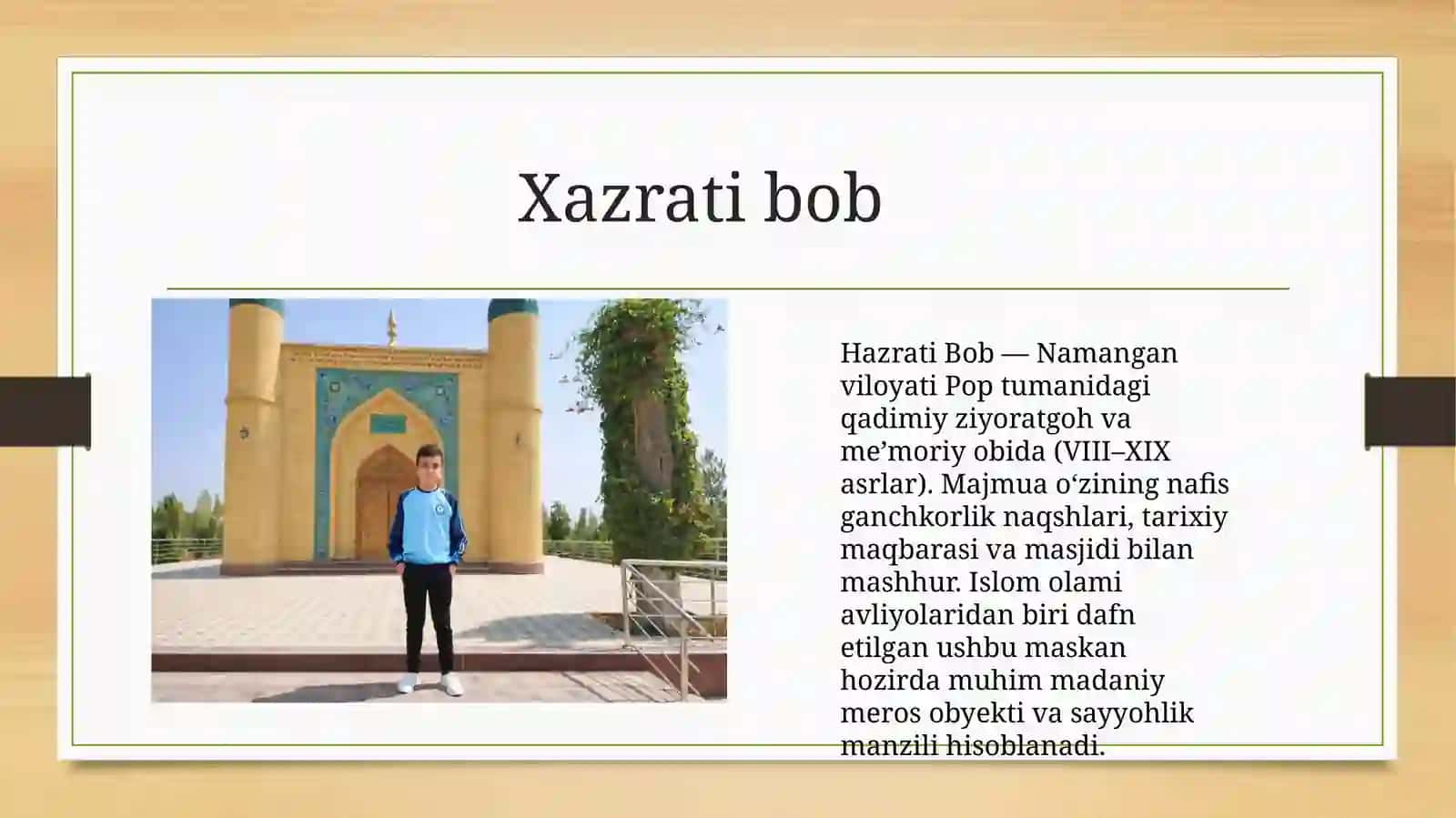 Tarixiy joylar 2