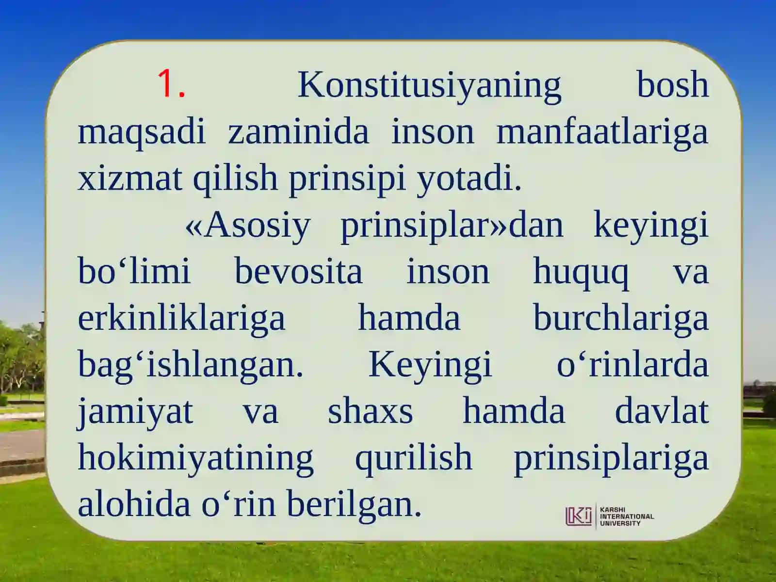 Milliy davlat boshqaruvi tizimi 2