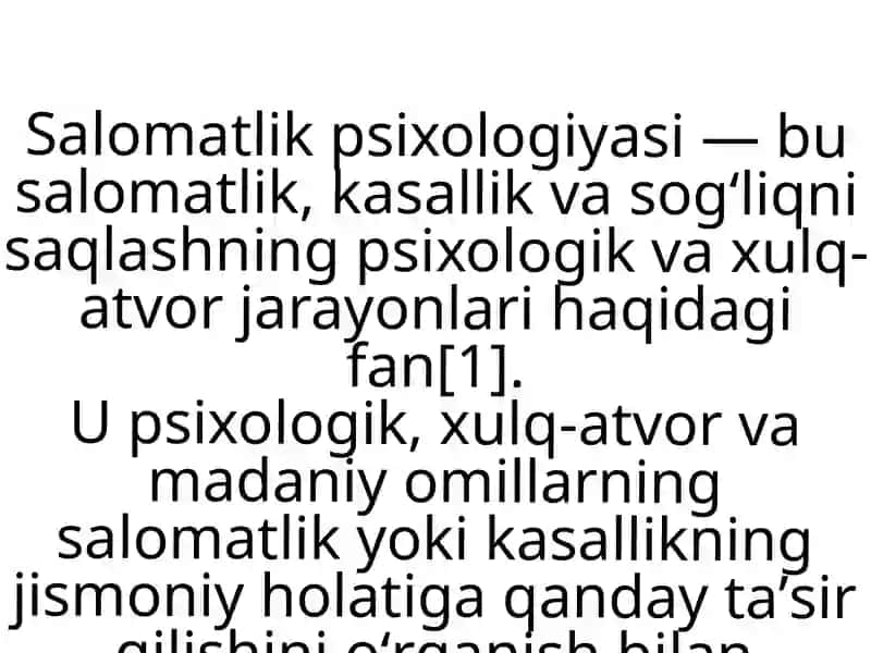 Psixologik salomatlik mezonlari 2