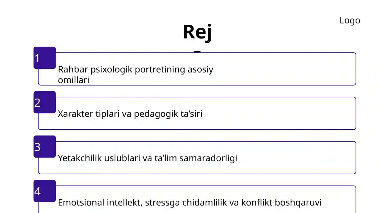 Rahbar shaxsining psixologik portreti 2