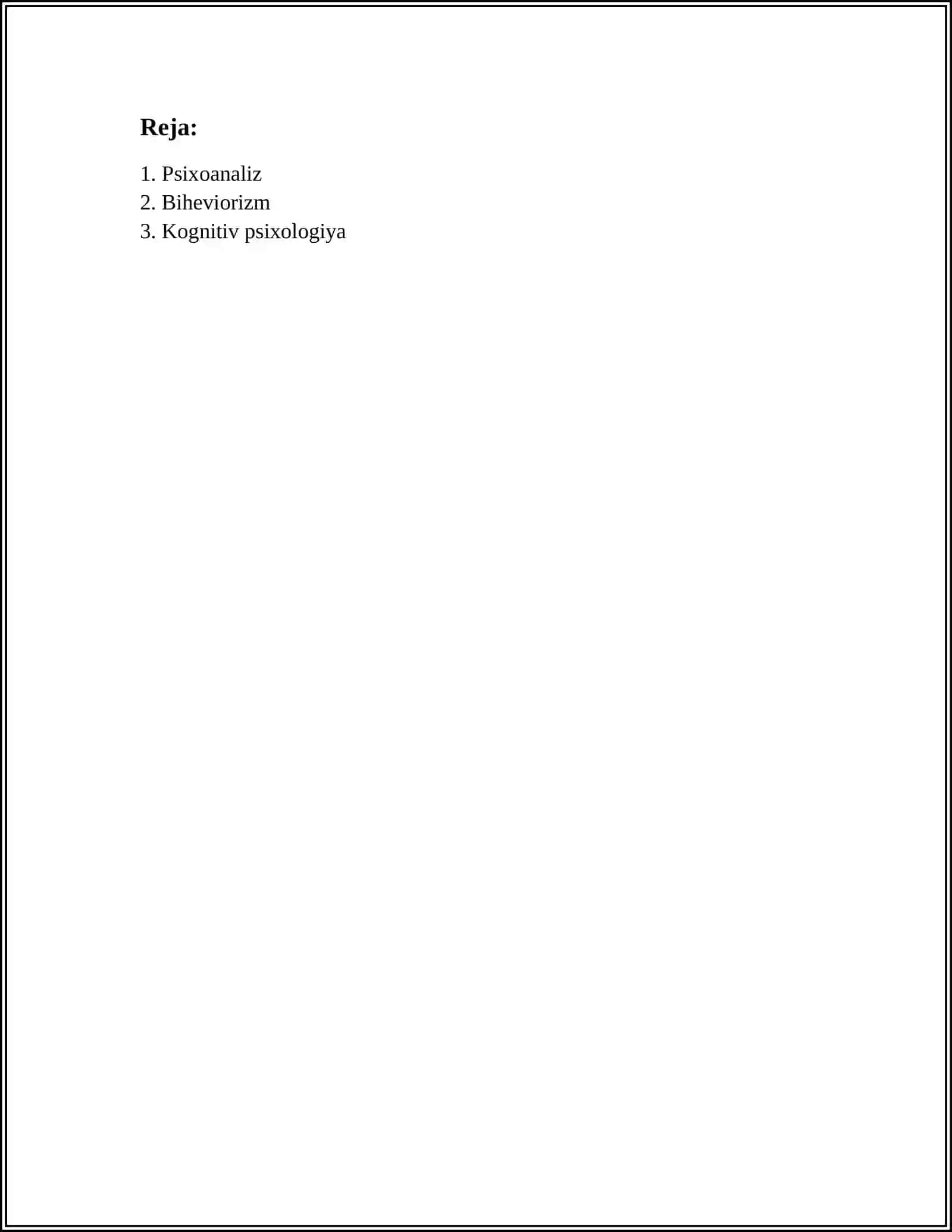 PSIXOLOGIYA MAKTABLARI 2