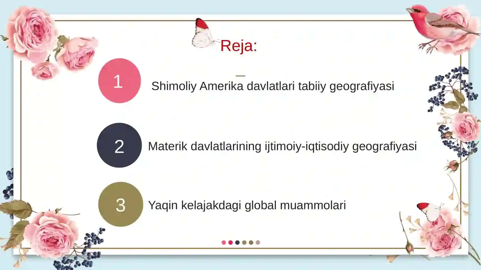 SHIMOLIY AMERIKA DAVLATLARI GEOGRAFIYASI 2