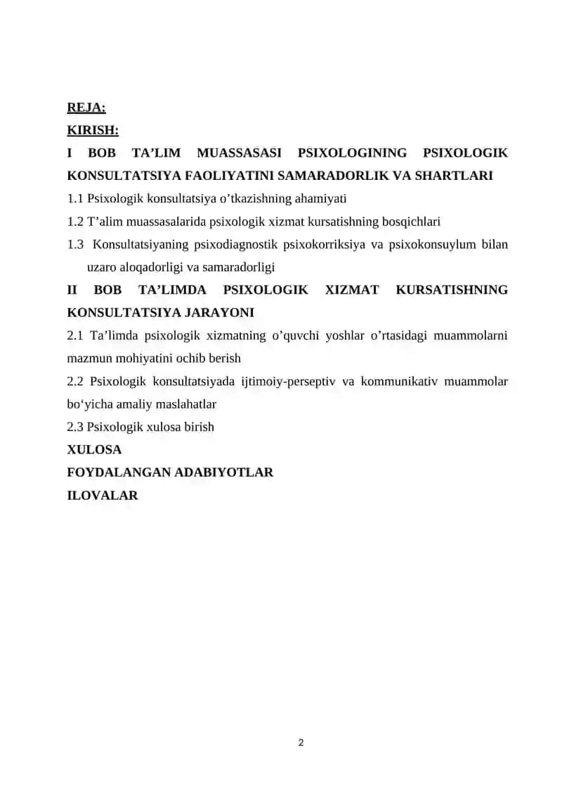 Psixologik konsultatsiya faoliyati 2