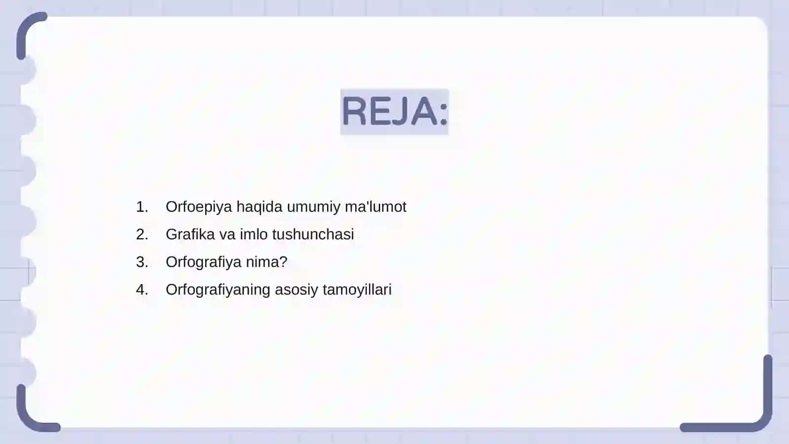 Orfoepiya haqida umumiy malumot 2