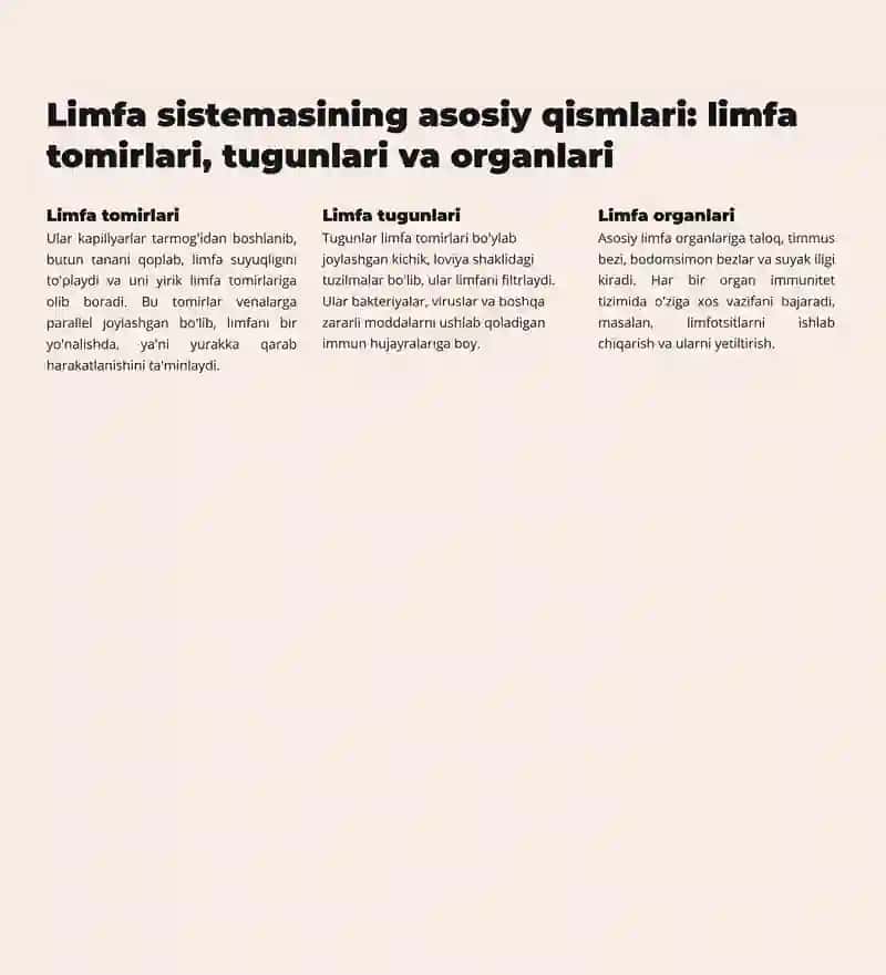 Limfa sistemasi 2