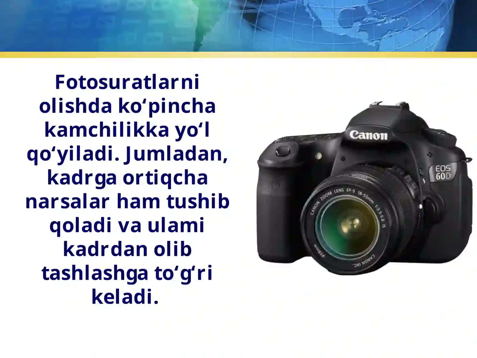 Tasvirlarni kadrlash va ularda shakl almashtirish amallarini bajarish 2