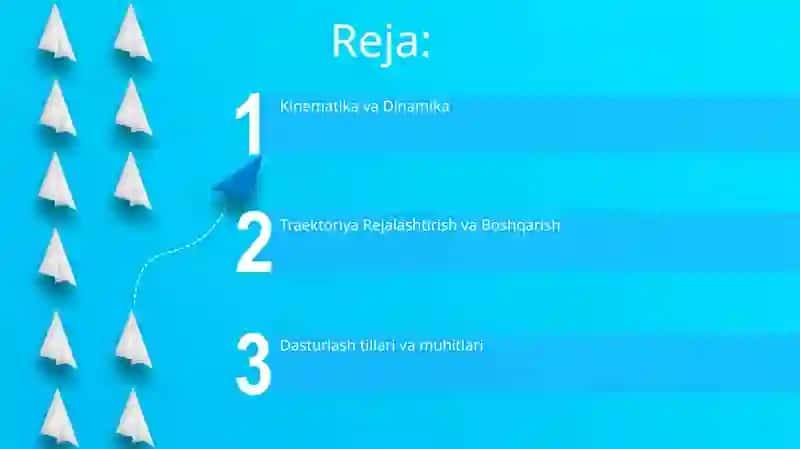 Robotatexnik manipulyatorni dasturlash 2
