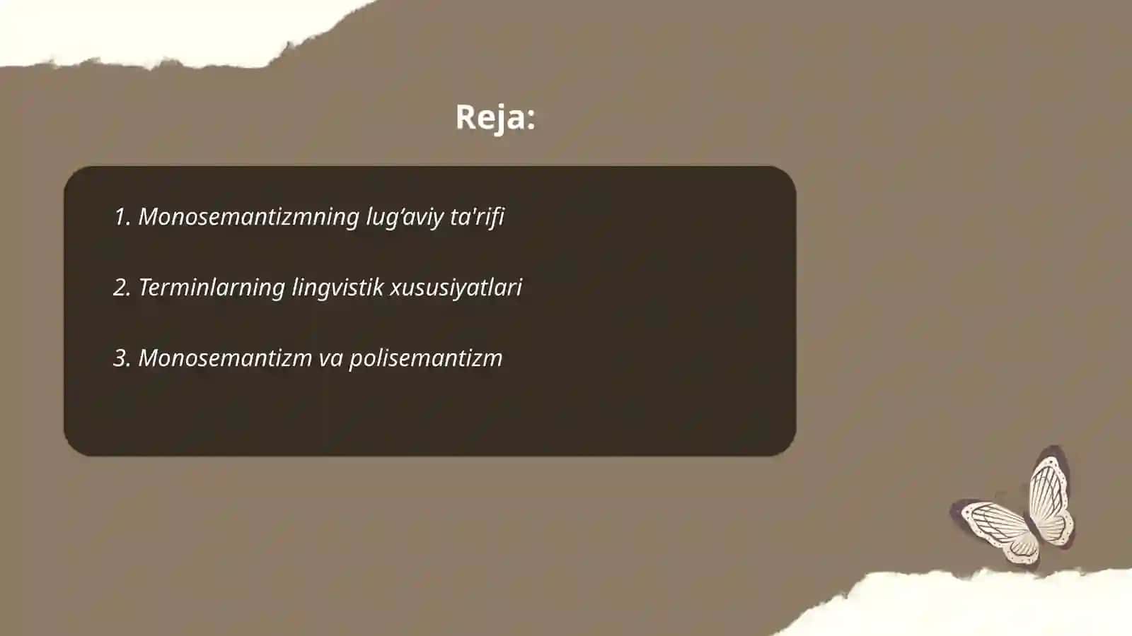 Terminlarning monosemantik xarakteri 2