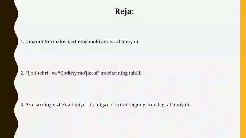 "Ijodsehri", "Qodiriymo‘jizasi" 2