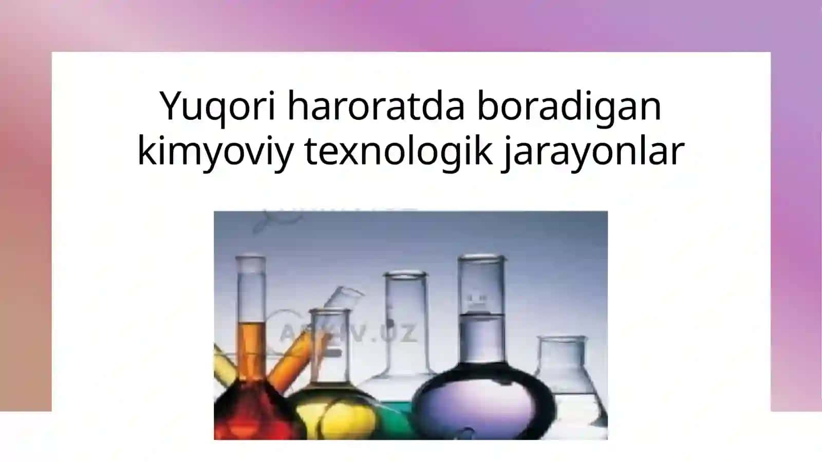 Noorganik moddalar texnologiyasi 2