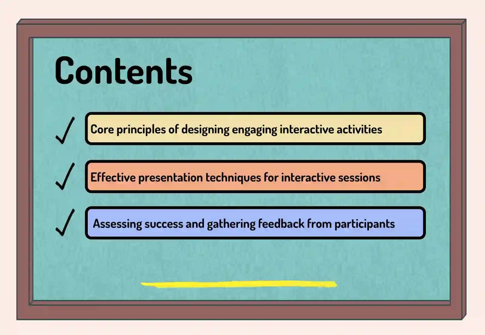Designing and presenting an interactive activity 2