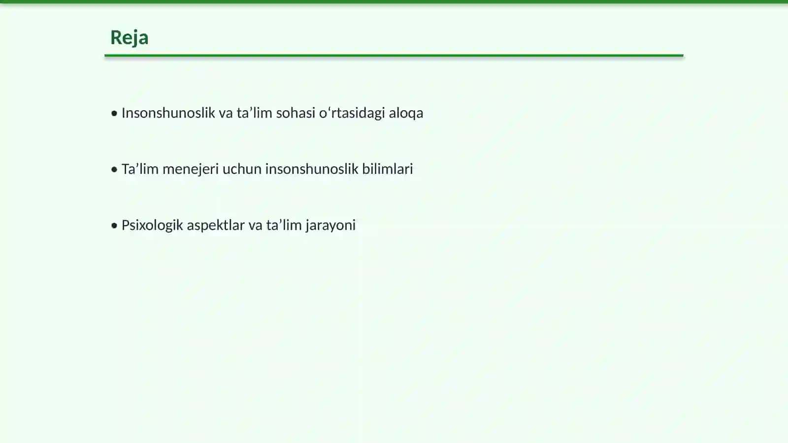 Insonshunoslik bo‘yicha taʼlim sohasi menejeri 2