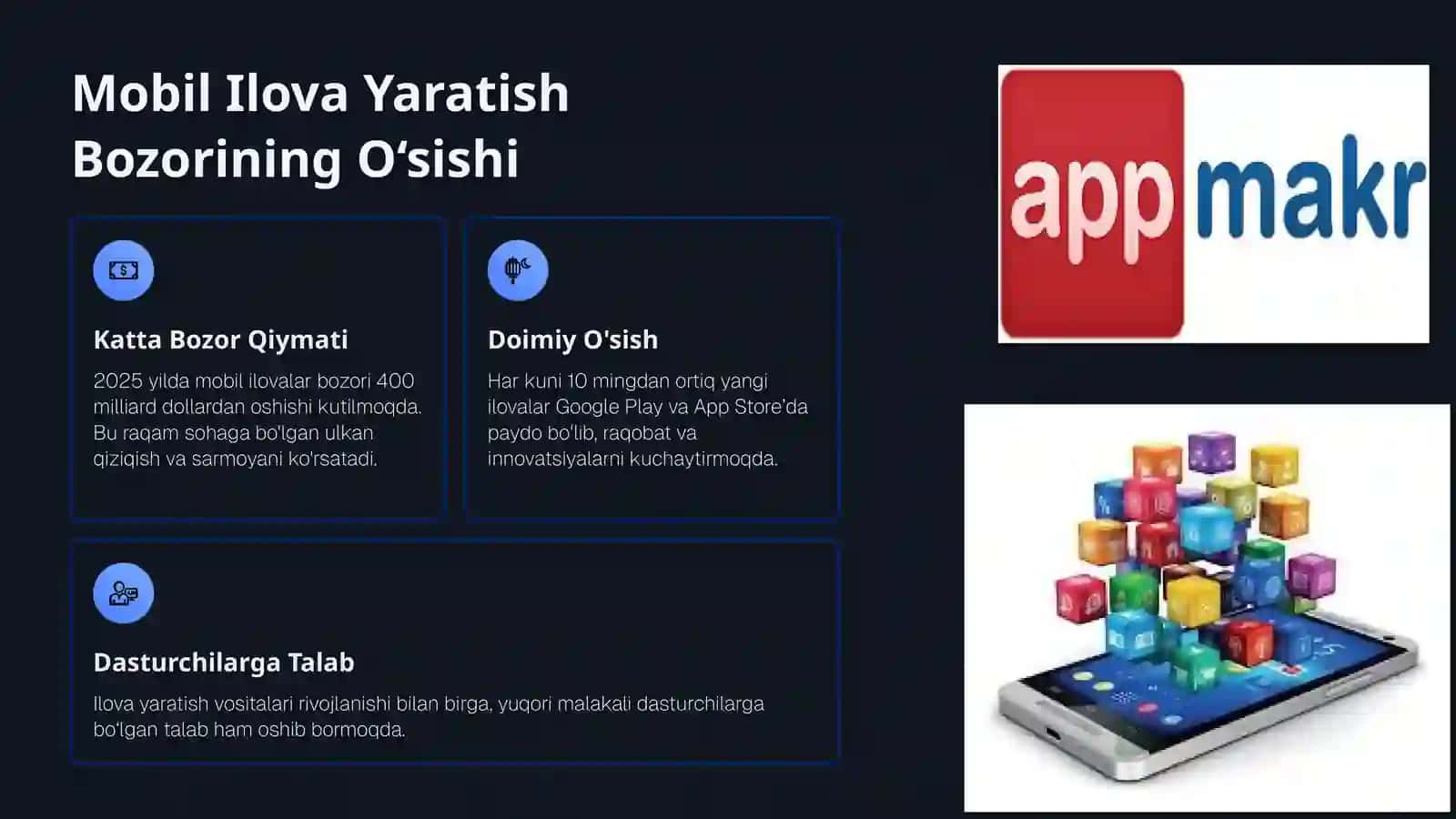 Mobil Ilovalarni Yaratishning Dasturiy Vositalari (AppMark) 2