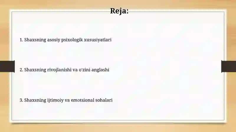 Shaxsning individual psixalogik xususiyatlari 2