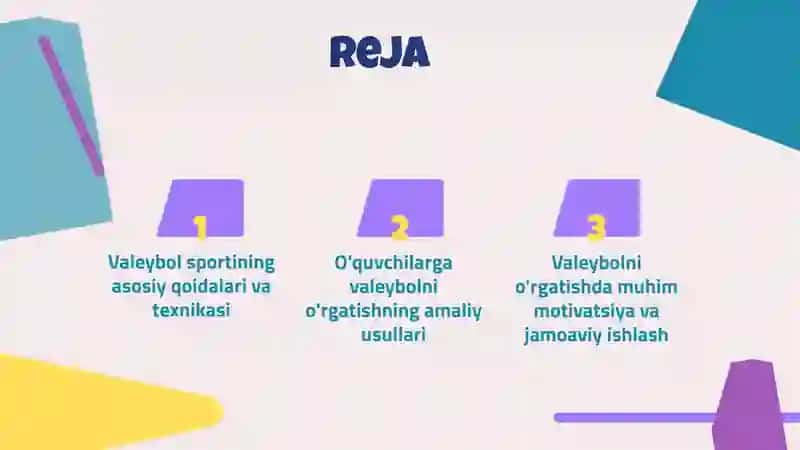 Umumta'lim maktablarida valeybol sport turini o'rgatish 2