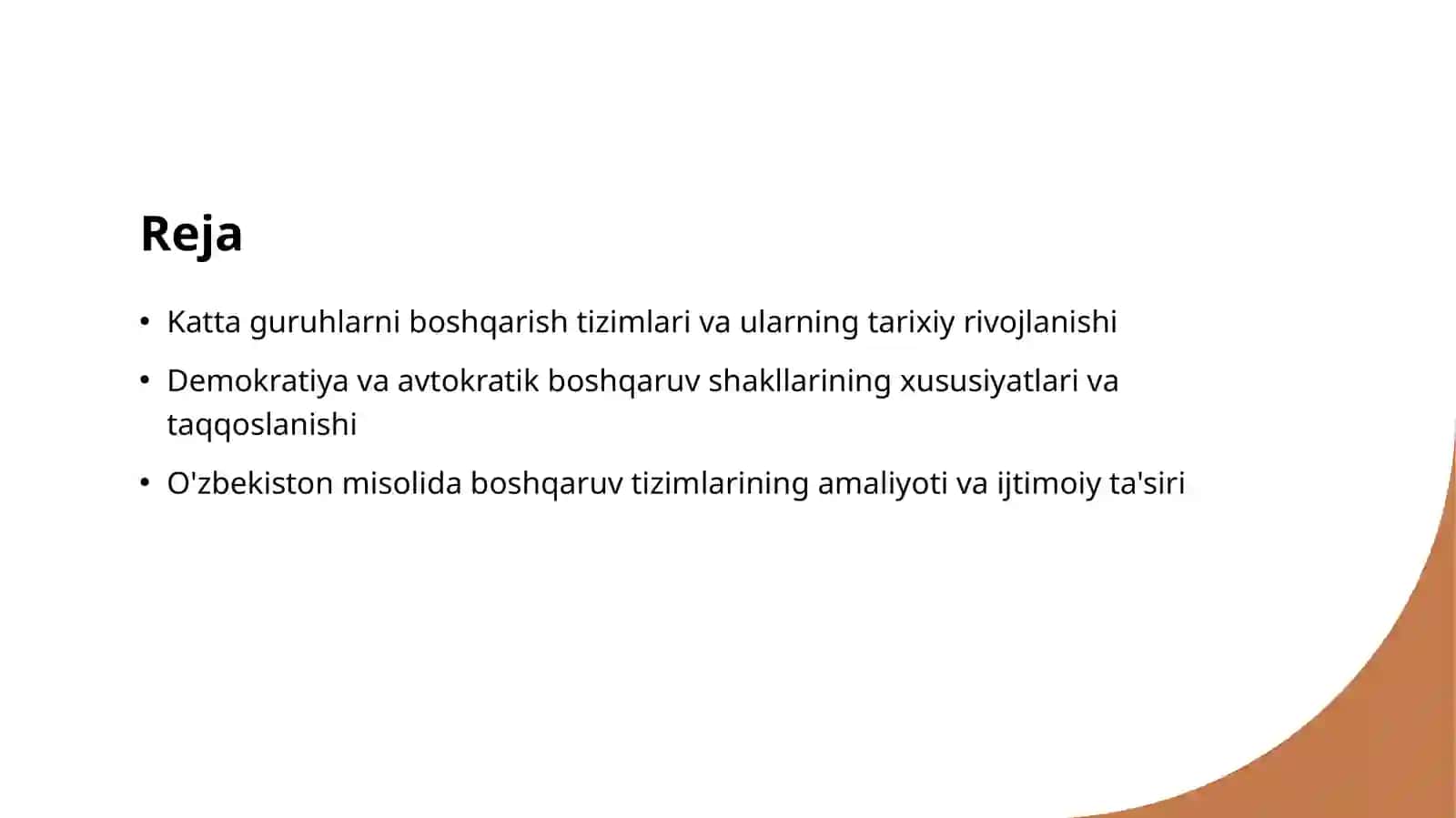 Ommaviy boshqaruv shakllari 2