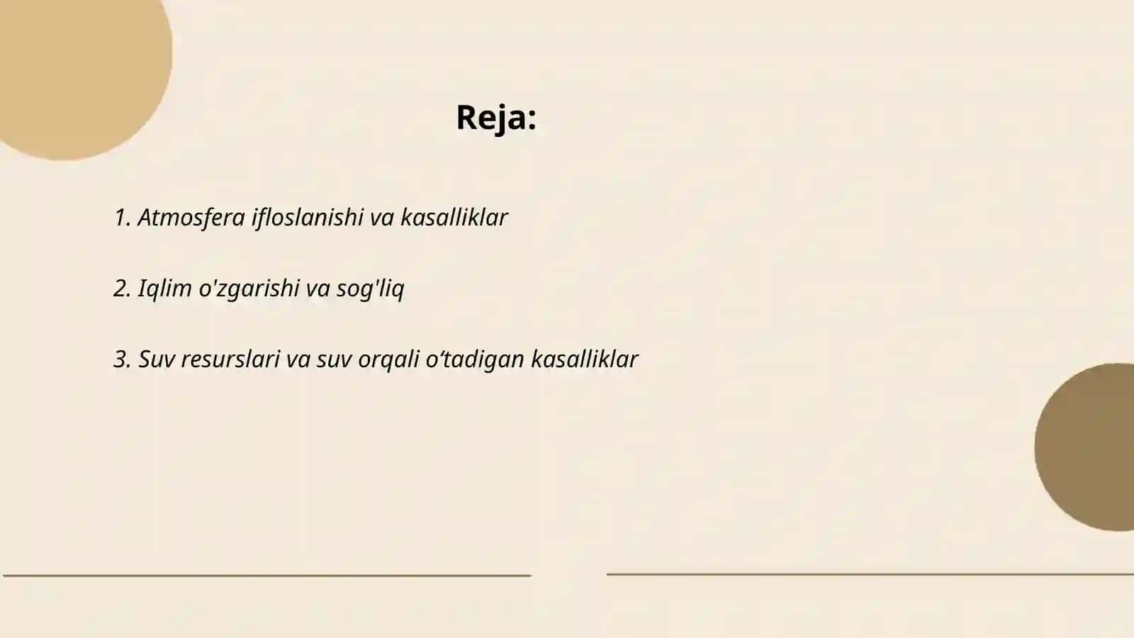 Moslashuv samaradorligi. Kasalliklarning ekologik jihatlari 2