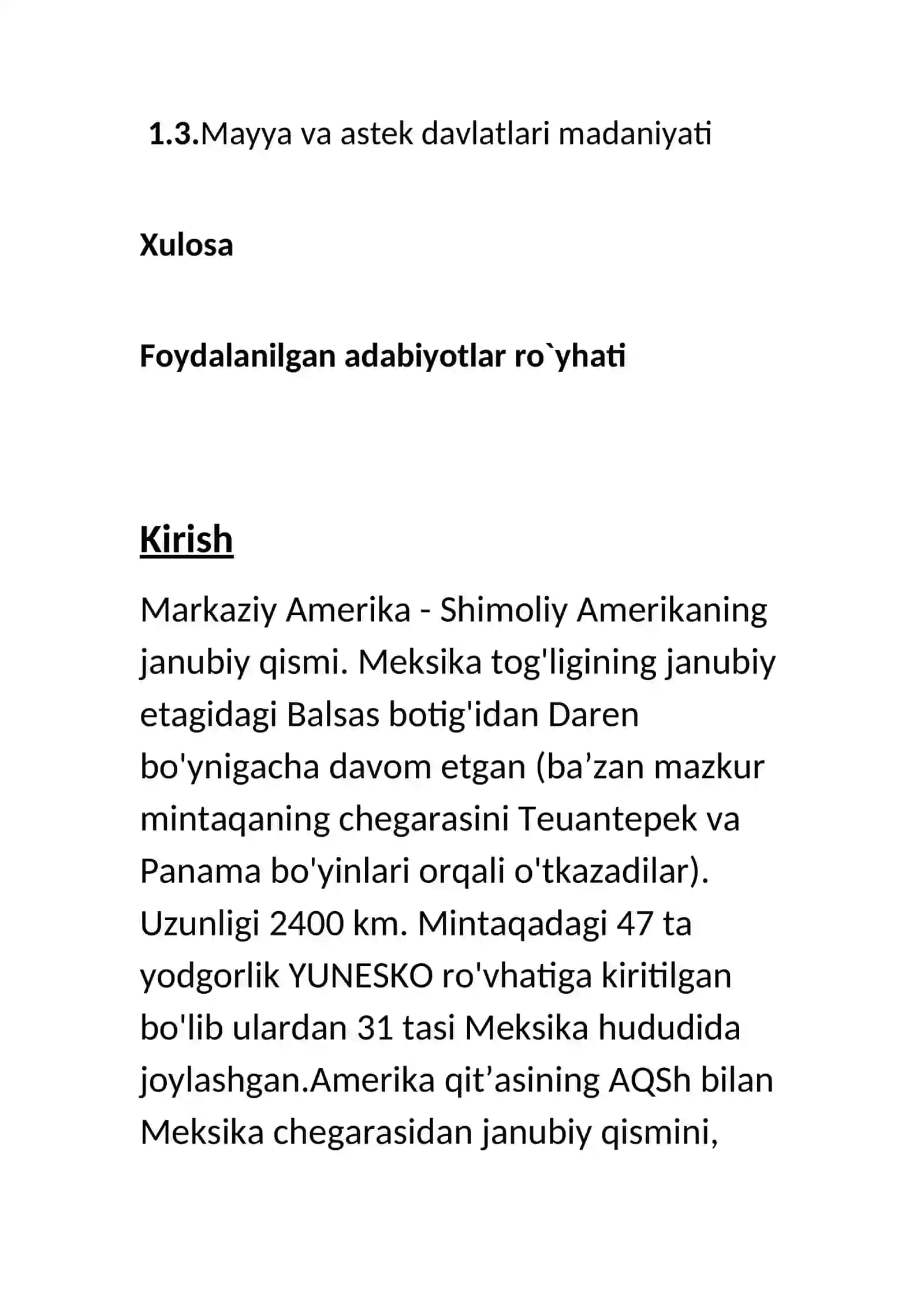 Mayya va astek davlatlari 2