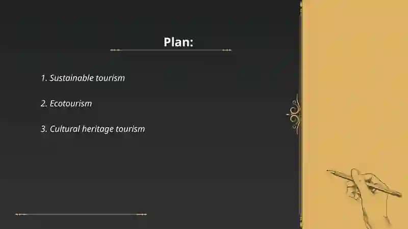 Sustainable tourism 2