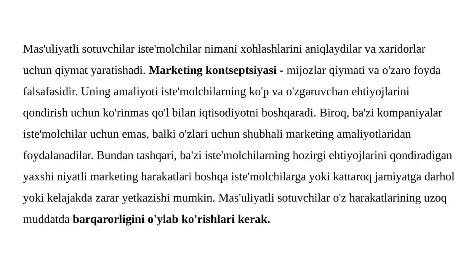 Marketingda etika 2
