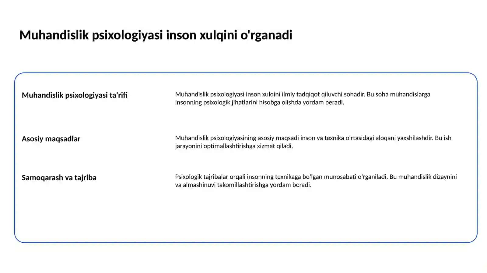 Muhandislik psixologiyasi 2