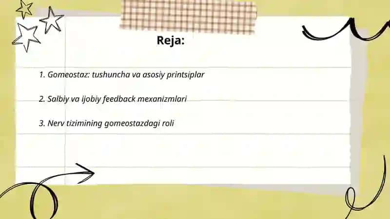 Gomeostaz: Tushuncha va Asosiy Printsiplar 2