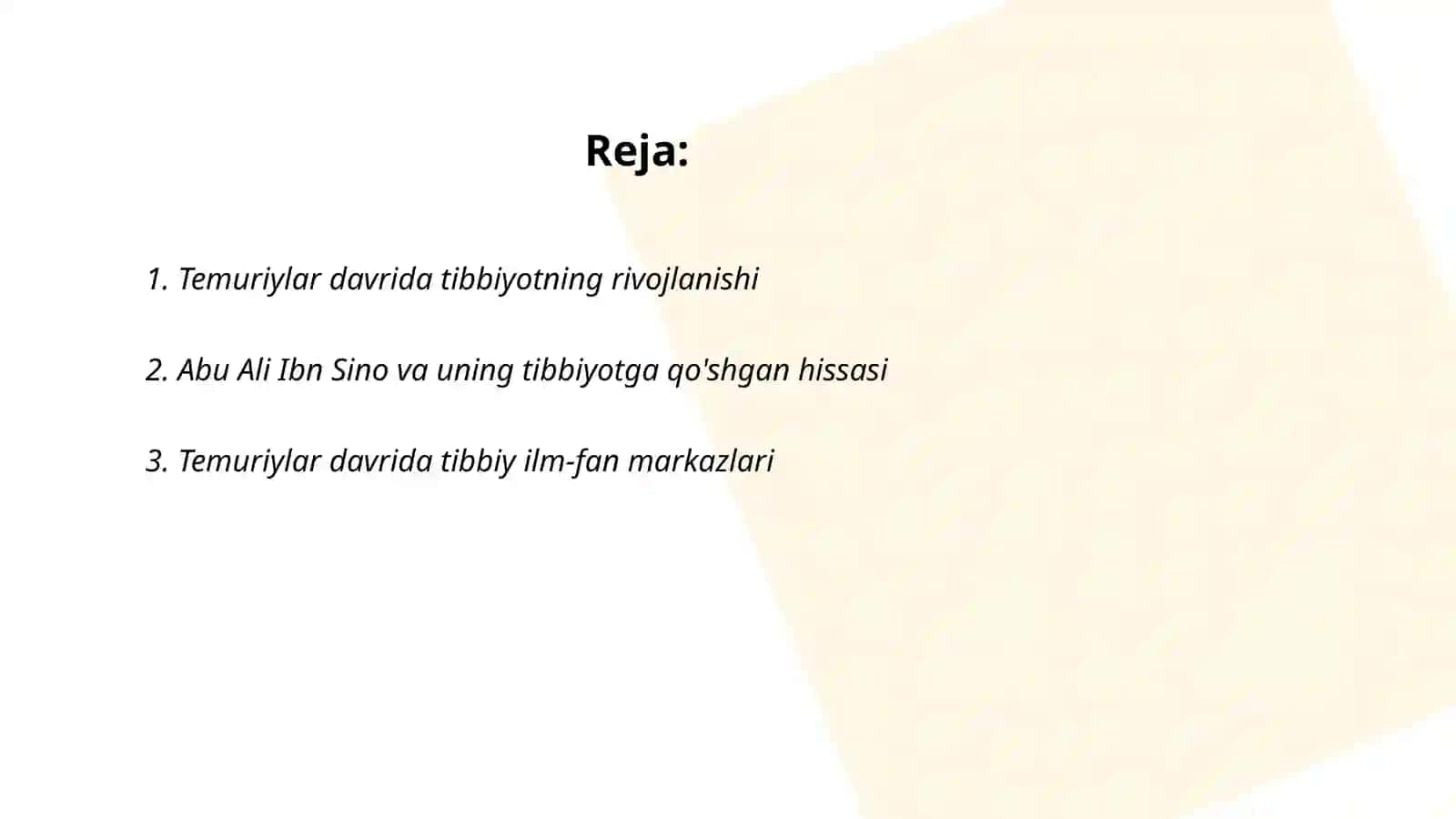 Temuriylar davrida tibbiyotning rivojlanishi 2