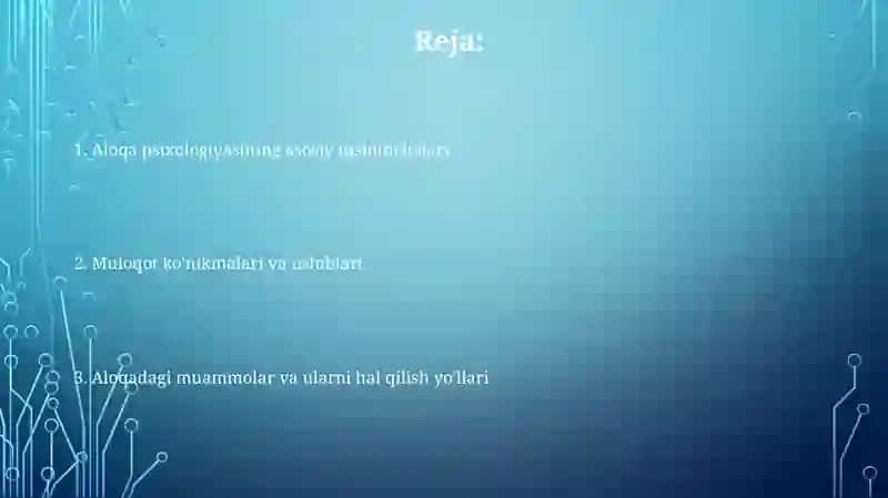 Muloqot psixologiyasi 2