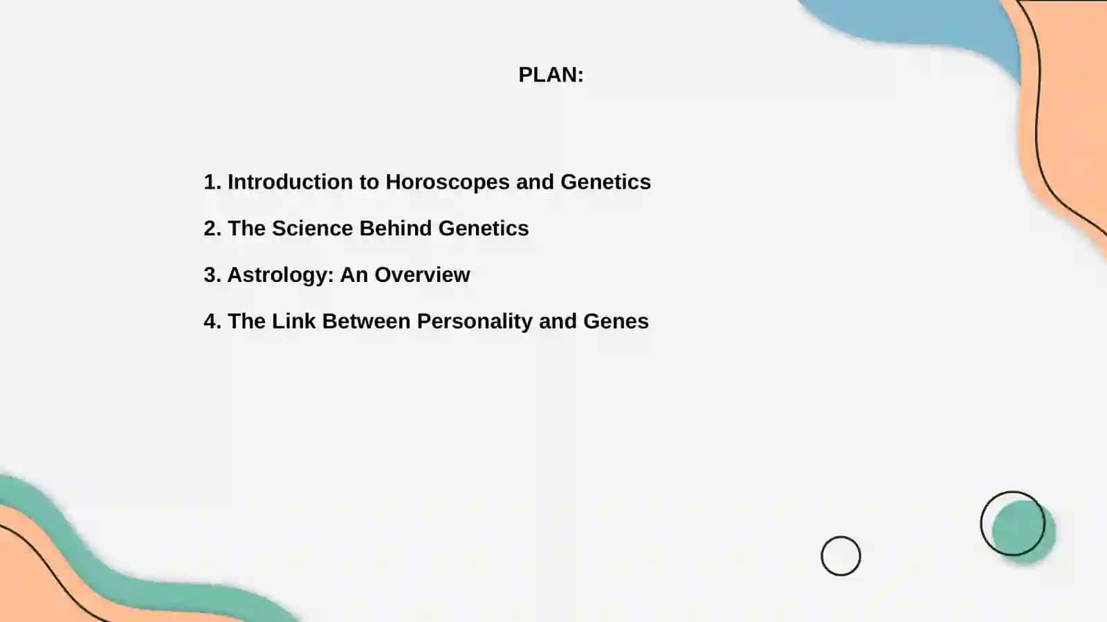 Horoscopes and genes 2