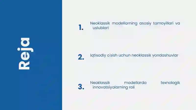 Neoklassik Modellar 2