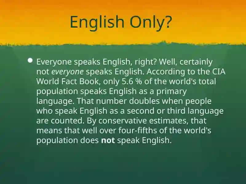 Education and role of foreign language 2