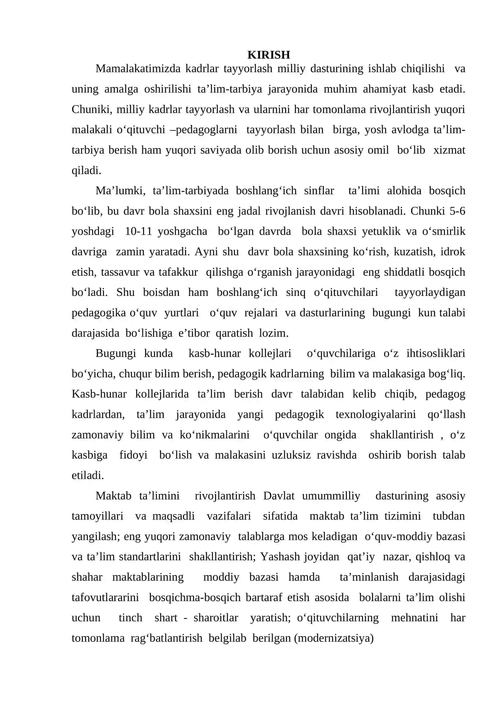O’QUVCHI YOSHLARNI KASB-HUNARGA YO’NALTIRISH TIZIMI 2