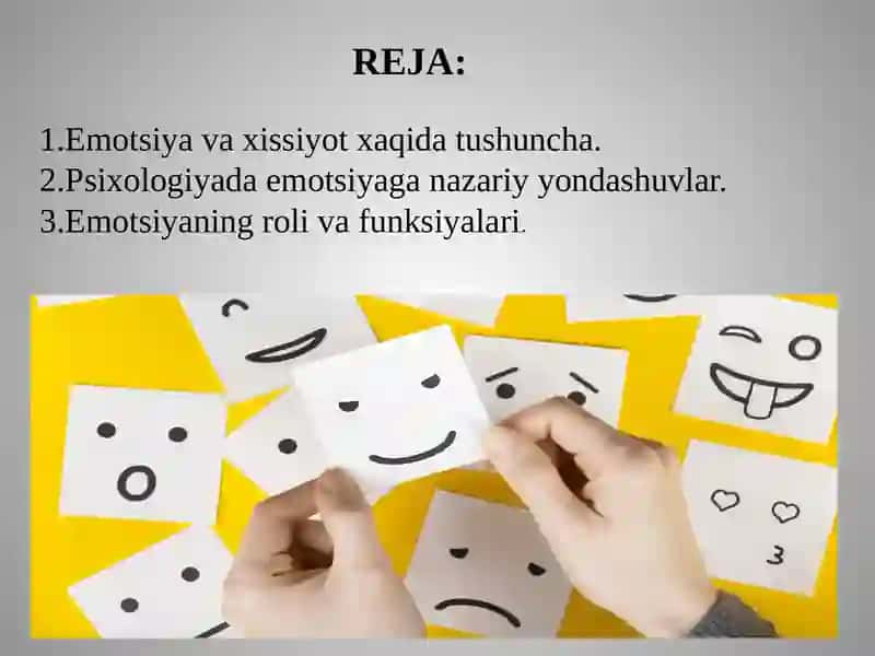 Emotsiya va xissiyot 2