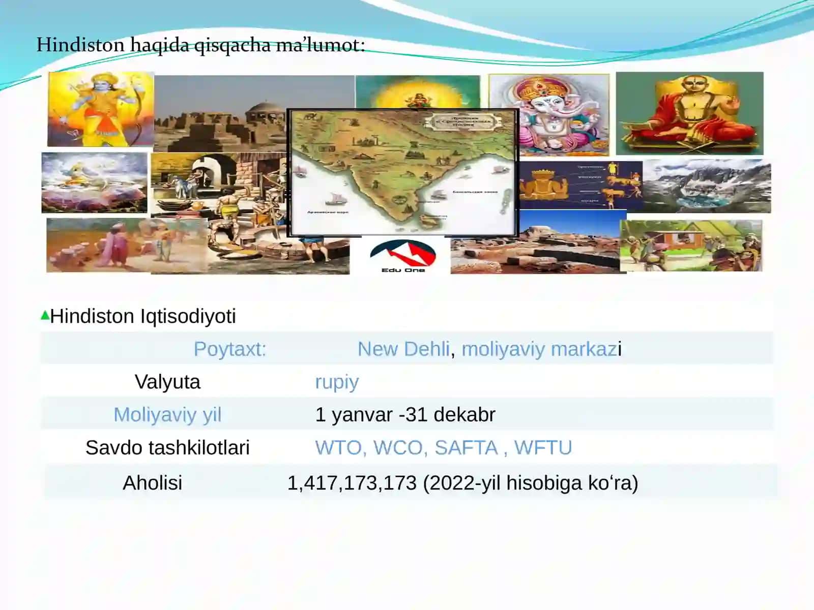 Hindistonning makroiqtisodiy ko’rsatkichlar tahlili 2