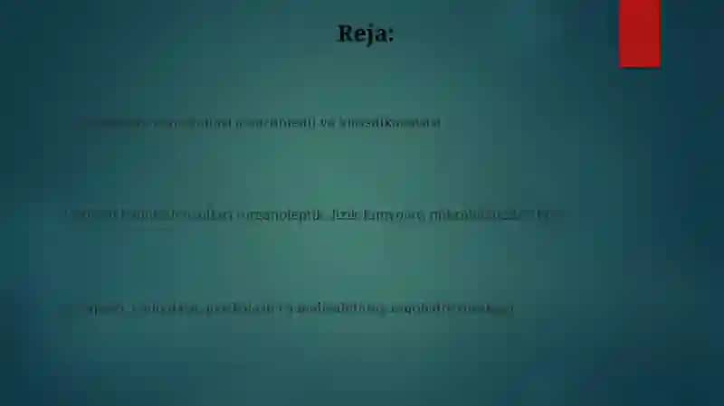 Non mahsulotlari assortimentini o'rganish va sifatini aniqlash 2